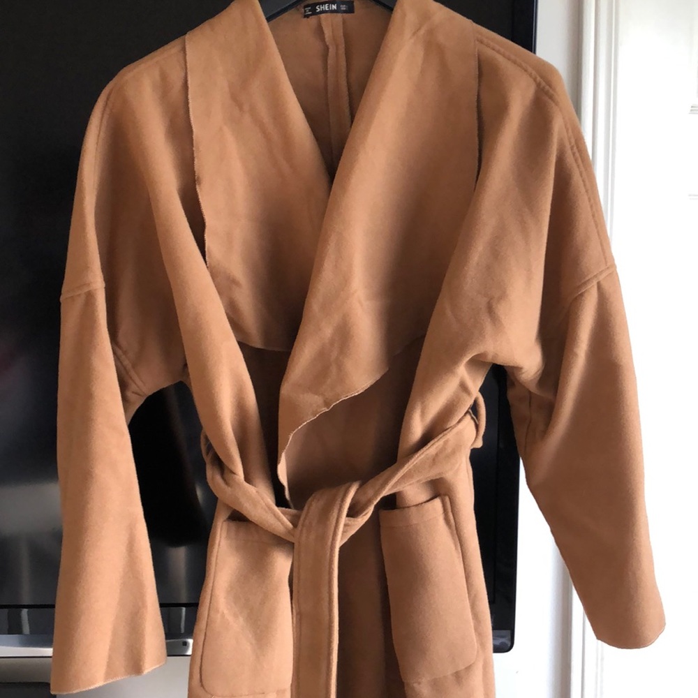 SHEIN Waterfall Coat